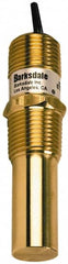 Barksdale - 50 to 300°F Bi-Metal Compact Switch - 1/2" NPT, 11/16 x 1-1/2 Rigid Stem, Brass, ±10°F - Exact Tooling