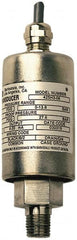 Barksdale - 60 Max psi, ±0.25% Accuracy, 1/4-18 NPT (Male) Connection Pressure Transducer - 0.5 to 5.5 VDC Output Signal, Shielded & Jacketed Cable - 1m Wetted Parts, 1/4" Thread, -40 to 185°F, 30 Volts - Exact Tooling