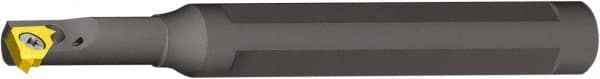 Vargus - Internal Thread, Right Hand Cut, 3/8" Shank Width x 0.36" Shank Height Indexable Threading Toolholder - 3.82" OAL, 5LKIR Insert Compatibility, BNVRC Toolholder, Series Mini L - Exact Tooling