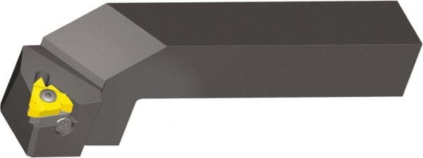 Vargus - External Thread, Right Hand Cut, 1" Shank Width x 1" Shank Height Indexable Threading Toolholder - 6" OAL, 3ER Insert Compatibility, AL Toolholder, Series Drop Head Qualified - Exact Tooling