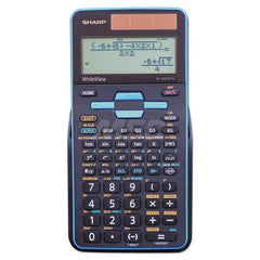 Victor - Calculators; Type: Scientific ; Type of Power: Battery; Solar ; Display Type: 16-Digit LCD ; Color: Black; Blue ; Display Size: 4mm ; Number of Functions: 422 - Exact Tooling