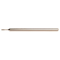 0.035″ × 0.118″ × 0.25″ Electroplated CBN Mounted Point 200 Grit - Exact Tooling
