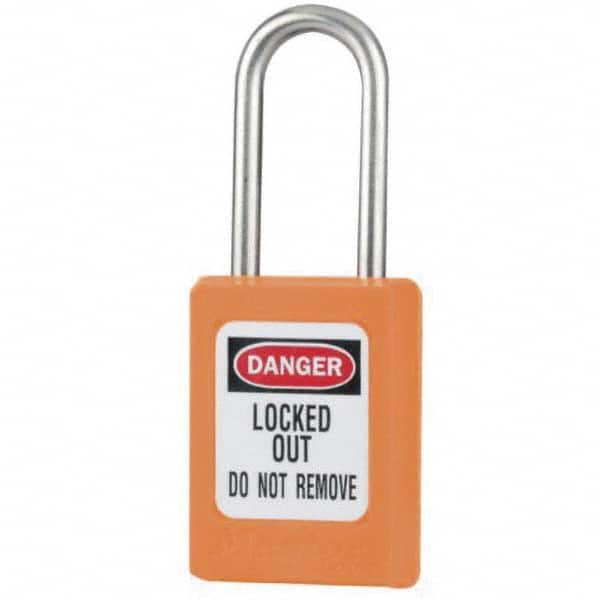 Master Lock - Lockout Padlocks Key Type: Keyed Different Key Retaining: NonRetaining Key - Exact Tooling