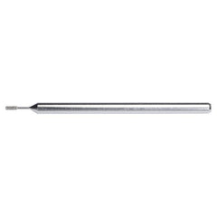 0.04″ × 0.118″ × 0.25″ Electroplated Diamond Mounted Point 100 Grit - Exact Tooling