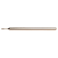 0.045″ × 0.118″ × 0.25″ Electroplated CBN Mounted Point 150 Grit - Exact Tooling
