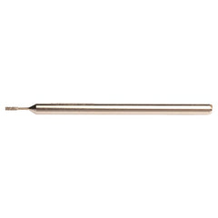 0.045″ × 0.118″ × 0.25″ Electroplated CBN Mounted Point 100 Grit - Exact Tooling