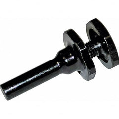 3M - Wheel Mandrels For Hole Size (Inch): 1/4 Maximum Wheel Width (Inch): 1 - Exact Tooling