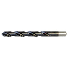 #11 RHS / RHC HSS 135 Degree Split Point Heavy Duty Jobber Drill - TiAlN - Exact Tooling