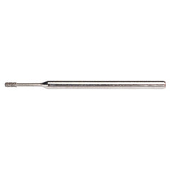 0.055″ × 0.118″ × 0.5″ Electroplated CBN Mounted Point 150 Grit - Exact Tooling