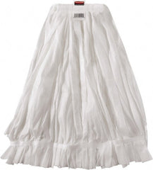 Rubbermaid - 5" White Head Band, Large Rayon Cut End Mop Head - 4 Ply - Exact Tooling