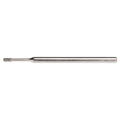 0.06″ × 0.157″ × 1″ Electroplated CBN Mounted Point 150 Grit - Exact Tooling