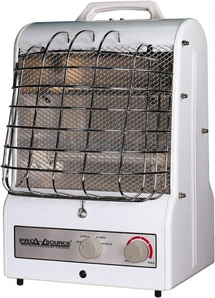 PRO-SOURCE - 5,200 Max BTU Rating, Portable Unit Heater - 12.5 Amps, 120 Volts - Exact Tooling