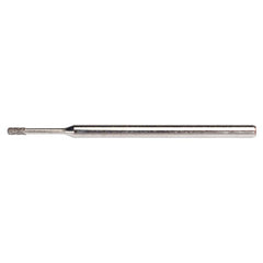 0.065″ × 0.157″ × 0.5″ Electroplated CBN Mounted Point 200 Grit - Exact Tooling