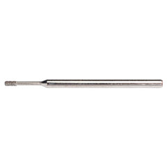 0.065″ × 0.157″ × 0.5″ Electroplated CBN Mounted Point 100 Grit - Exact Tooling
