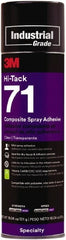 3M - 18.04 oz Aerosol Clear Spray Adhesive - High Tack, 205°F Heat Resistance, High Strength Bond - Exact Tooling