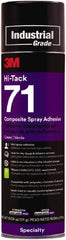 3M - 18.04 oz Aerosol Green Spray Adhesive - High Tack, 205°F Heat Resistance, High Strength Bond - Exact Tooling
