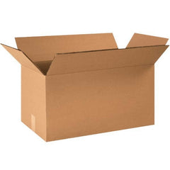 Made in USA - Pack of (15) 12" Wide x 24" Long x 12" High Corrugated Shipping Boxes - Exact Tooling