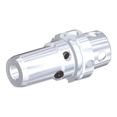 Kennametal - KM4X63 63mm Shank Diam Modular Connection, 20mm Hole Diam, Hydraulic Tool Holder/Chuck - 41.54mm Nose Diam, 100mm Projection, 41mm Clamp Depth, Through Coolant - Exact Tooling