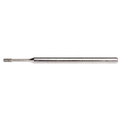 0.07″ × 0.157″ × 1″ Electroplated CBN Mounted Point 150 Grit - Exact Tooling