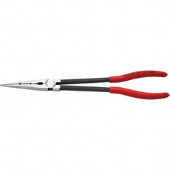 Knipex - Long Nose Pliers Type: Long Reach Jaw Length (Inch): 2.7800 - Exact Tooling