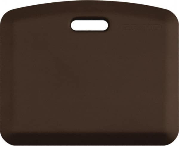 Smart Step - Dry Environment, Anti-Fatigue Matting - Brown, Urethane with Urethane Sponge Base, Beveled on All 4 Sides - Exact Tooling