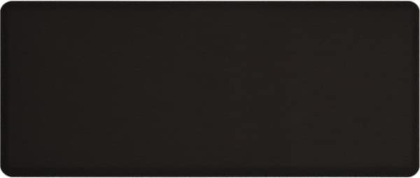 Smart Step - 6' Long x 2.5' Wide, Dry Environment, Anti-Fatigue Matting - Black, Urethane with Urethane Sponge Base, Beveled on All 4 Sides - Exact Tooling