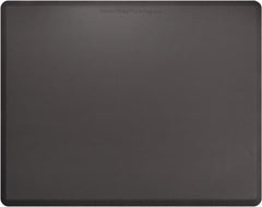 Smart Step - 5' Long x 4' Wide, Dry Environment, Anti-Fatigue Matting - Gray with Yellow Borders, Urethane with Urethane Sponge Base, Beveled on All 4 Sides - Exact Tooling