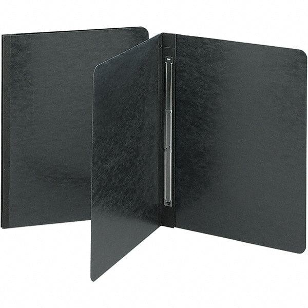 SMEAD - 11" Long x 8-1/2" Wide Report Cover with Tang/Prong Binding - Black - Exact Tooling