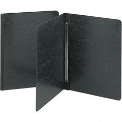 SMEAD - 11" Long x 8-1/2" Wide Report Cover with Tang/Prong Binding - Black - Exact Tooling