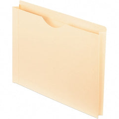 Pendaflex - 11-5/8 x 9-1/2", Letter Size, Manila, File Jacket - 11 Point Stock, Straight Tab Cut Location - Exact Tooling