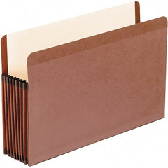 Pendaflex - 14-3/4 x 9-1/2", Legal, Brown, Expansion Folders - Straight Tab Cut Location - Exact Tooling