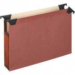 Pendaflex - 9-13/16 x 12", Letter Size, Brown, Hanging File Folder - 1/3 Tab Cut Location - Exact Tooling