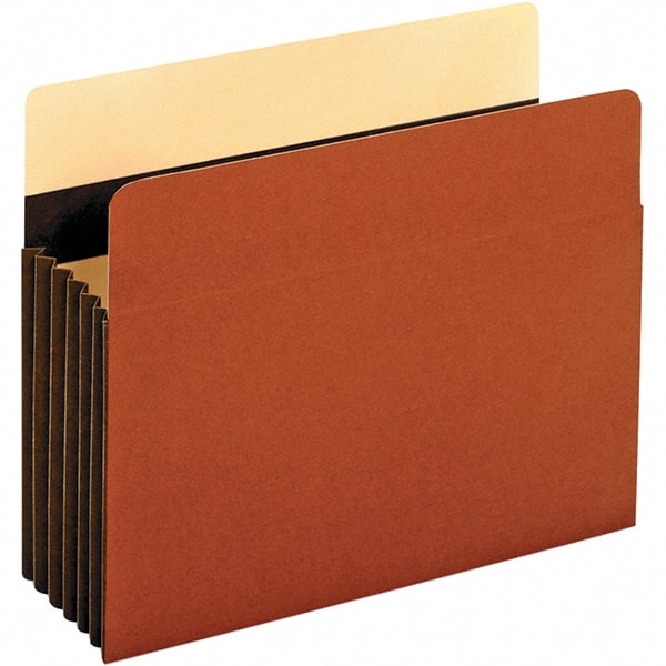 Pendaflex - 11-3/4 x 9-1/2", Letter Size, Redrope, 5-1/4" Expanding Wallet - Straight Tab Cut Location - Exact Tooling