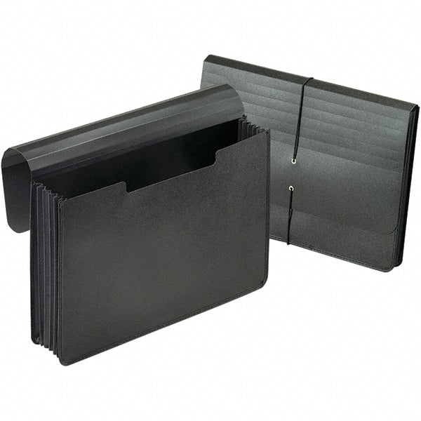 Pendaflex - 16-1/4 x 10-1/4", Legal, Black, 5-1/4" Expanding Wallet - Exact Tooling