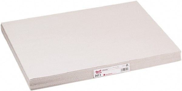 Pacon - 24" Long x 18" Wide Sheets of White Newsprint Paper - 30 Lb Paper Weight, 500 Sheets - Exact Tooling
