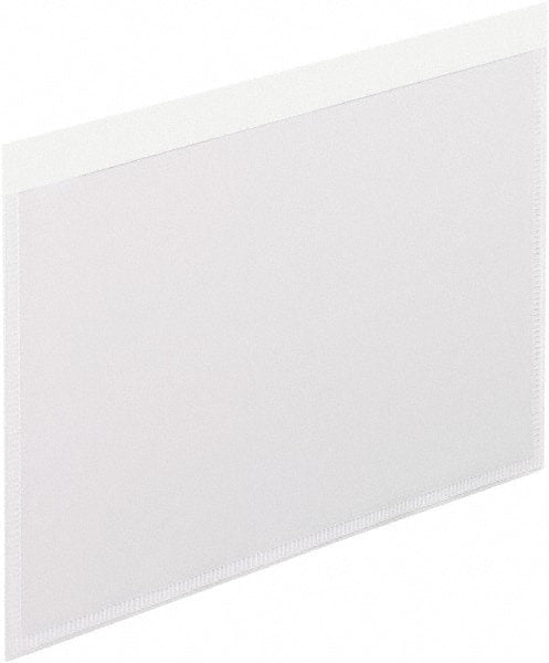Pendaflex - 100 Piece Clear Self-Adhesive Docment Protector - 6" High x 4" Wide - Exact Tooling
