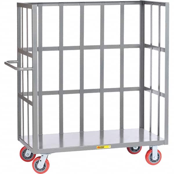 Little Giant - 3,600 Lb Capacity, 3-Sided Truck - 60" Long x 24" Wide x 57" High - Exact Tooling