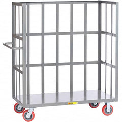 Little Giant - 3,600 Lb Capacity, 3-Sided Truck - 60" Long x 24" Wide x 57" High - Exact Tooling