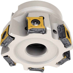 Iscar - Indexable Square-Shoulder Face Mills Cutting Diameter (mm): 63.50 Cutting Diameter (Decimal Inch): 2.5000 - Exact Tooling