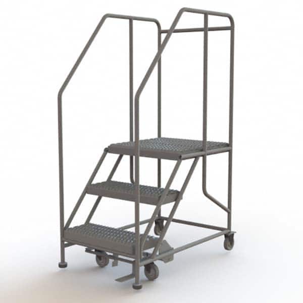 TRI-ARC - Rolling & Wall Mounted Ladders & Platforms Type: Rolling Work Platform Style: Steel Work Platform - Exact Tooling