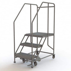 TRI-ARC - Rolling & Wall Mounted Ladders & Platforms Type: Rolling Work Platform Style: Steel Work Platform - Exact Tooling