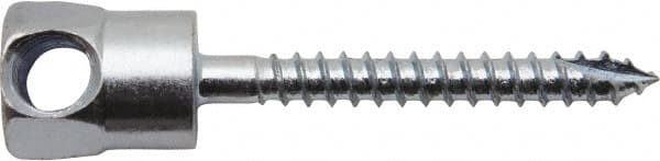 Powers Fasteners - 3/8" Zinc-Plated Steel Horizontal (Cross Drilled) Mount Threaded Rod Anchor - 5/16" Diam x 2-1/2" Long, Hex Head, 1,450 Lb Ultimate Pullout, For Use with Wood - Exact Tooling