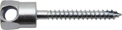 Powers Fasteners - 3/8" Zinc-Plated Steel Horizontal (Cross Drilled) Mount Threaded Rod Anchor - 5/16" Diam x 2-1/2" Long, Hex Head, 1,450 Lb Ultimate Pullout, For Use with Wood - Exact Tooling