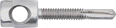 Powers Fasteners - 3/8" Zinc-Plated Steel Horizontal (Cross Drilled) Mount Threaded Rod Anchor - 1/4" Diam x 1-1/2" Long, Hex Head, 2,810 Lb Ultimate Pullout, For Use with Steel - Exact Tooling