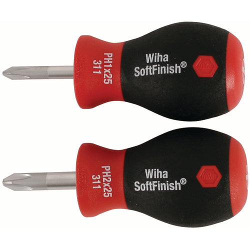 2 PC SET SOFTFINISH STUBBY PHILLIPS - Exact Tooling