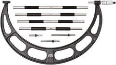 Starrett - Interchangeable-Anvil Micrometers Operation Type: Mechanical Minimum Measurement (mm): 300.00 - Exact Tooling