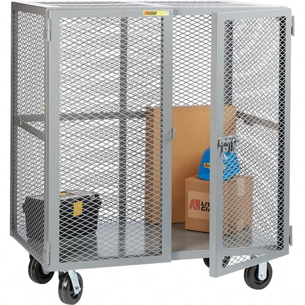 Little Giant - Mobile Storage Cabinet - Steel, 61" Wide x 36" Deep x 57" High - Exact Tooling