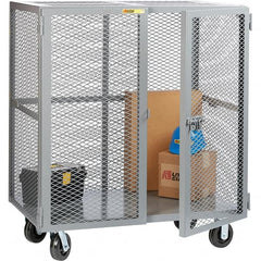 Little Giant - Mobile Storage Cabinet - Steel, 61" Wide x 36" Deep x 57" High - Exact Tooling