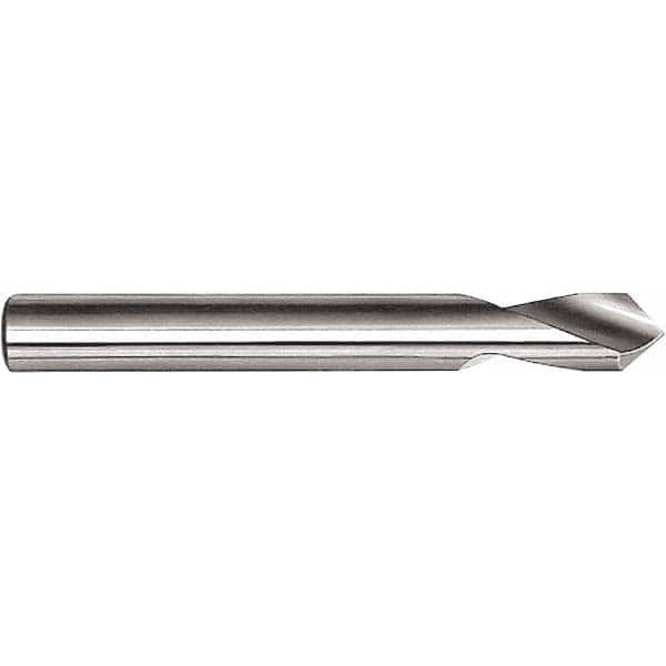 Magafor - 5/8" Body Diam, 90°, 7" OAL, High Speed Steel Spotting Drill - Exact Tooling
