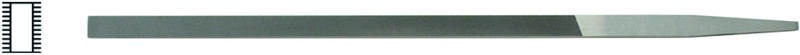 6" Pillar Extra-Narrow File, Cut 1 - Exact Tooling